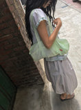 Sayaka Nylon Pocket Shoulder Bag