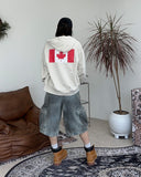 Melove World Flag Hood Zip-Up