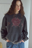 Cupid Crop Pigment Hoodie