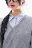 Lilia V-neck basic knit
