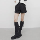 [NONCODE] Temin Pintuck Shorts (Belt Set)