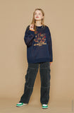 Flower Bear Graphic Sweater