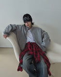 Papa High Neck Zip-up
