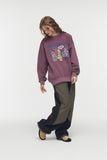 Delight Bear Raglan Pigment Sweatshirt