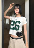 NO.26 TRACK LINE TEE