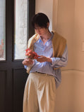 Merris Stripe Overfit Shirt