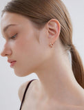 Essence Silver Accent Petite Earrings
