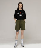Big Reverse Lettering Short Sleeve Tee