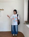 Tetyl Summer Printing Over Short Sleeve Tee