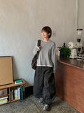 Kahiten Stripe Cotton Balloon Pants