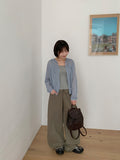 Cheddon Pleated Skirt Pants
