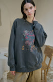 Happy Callie Raglan Pigment Sweatshirt