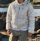 Wave Quilting Hood Lightweight Padding