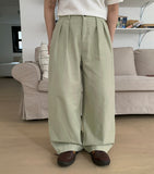 Tokoni Pintuck Cotton Pants