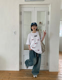 Tuenpi Printing Over Short Sleeve Tee