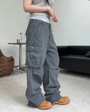 Cardin Washed Strap Cargo Pants