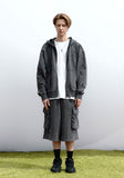 PINCH CARGO SWEAT BERMUDA PANTS
