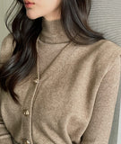 [3-piece set] Miello Viscose Knit Vest Polar Skirt Set