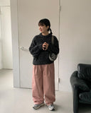 Comfy Hairy Round Knit