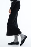 Perit folding long skirt