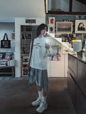 Colette Printing Over Long Sleeve T-shirt