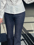 Metune Shirring Strap Puff Blouse