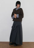 NETTED HOOD KNIT