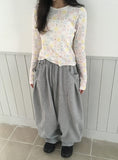 [unisex] Mihi Cut Wide Banding Pants