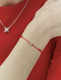 Nova 10K Pave Petit Thread Bracelet