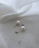 Swan Pearl Earrings
