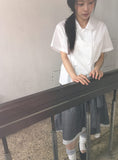 [BAONHAUS] Pironi Double Short Sleeve Blouse