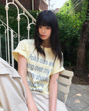 Kipel Lettering Short Sleeve T-shirt
