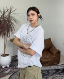 Miya drawing short sleeve t-shirt