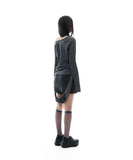 Draped Pumpkin Shorts