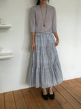 Ripe See-through Dot Three Quarter See-through Layered Tee