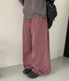 Kaillis Washing Wide Cotton Pants