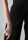 Wrap Cross Over Denim Pants