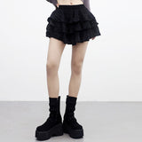 Miket Tiered Frill Skirt