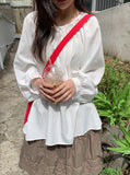 Rokel Loose Fit Shirring Blouse