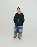 [AG] Denim Layered Sweat Pants