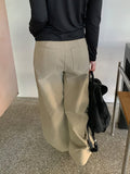 Hanpo Pintuck Peach Fuzz Wide Pants
