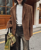 Winter Suede Over Blazer