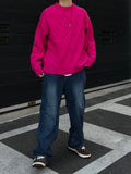 Three-Dimensional Square Wool Knit