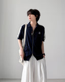 House Track Knit Zip-up