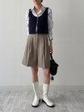 Rats Stripe Crop Shirt
