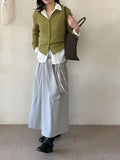 Tie Training Banding Long Skirt