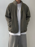 Daily Nylon Fleece Zip-Up