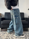 Sean Snap Cargo Wide Denim