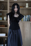 Ross V Puff Blouse