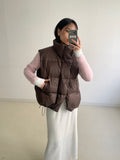 Mochi Angora Round Crop Cardigan
